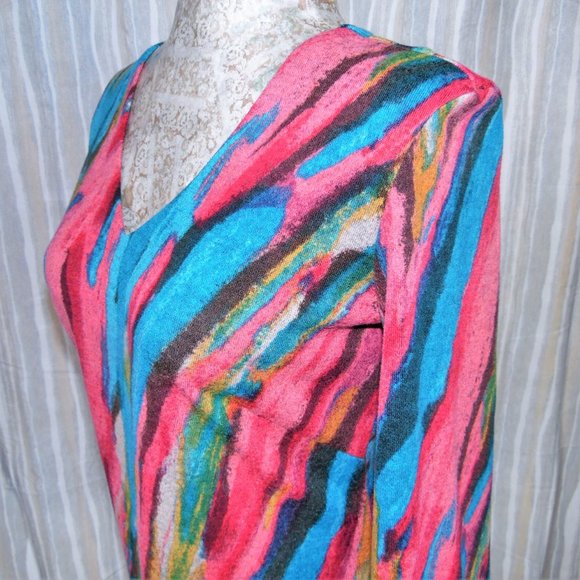 Bamboo Traders Colorful Tunic Sweater - Picture 3 of 9
